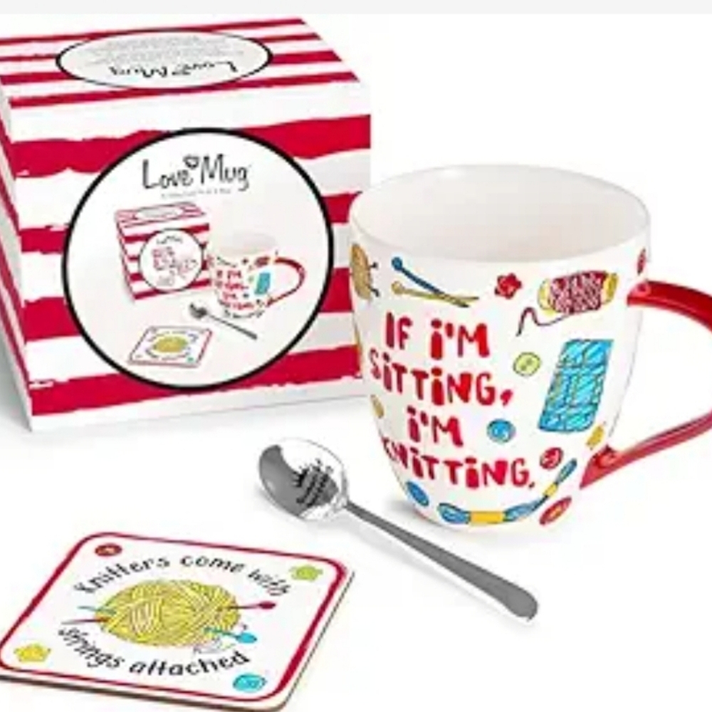 Knitting mug set